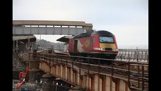 43272 Single power car passing Dawlish - 2nd May 2023