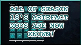 ALL The Artefact Mods for Season 18! - Destiny 2