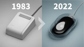 History of the Apple Mouse 1983-2022