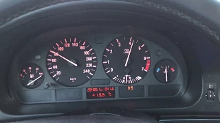 Bmw 525i E39 Trip Kickdown