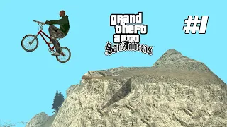 GTA San Andreas - Mount Chiliad Jump Compilations #1