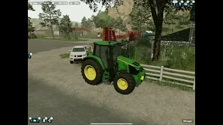 MASSIVE Sorghum Harvest on Amberstone#trending #tractor #fs22