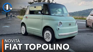 Fiat TOPOLINO 🇮🇹 “Mini 500” da 39€ al mese e la guidi a 14 anni