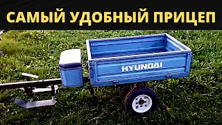 Gedən traktorun qoşqusu fermadakı ən yaxşı seçimdir. Motoblok Hyundai