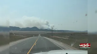 South Dakota firefighters help with Wyoming wildfire