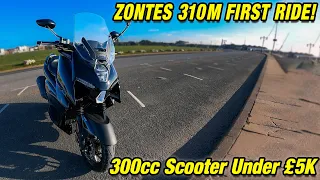 Zontes 310 M - 300cc Scooter First Ride!