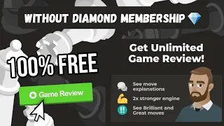 How to get Free Unlimited Game Reviews Trick on Chess.com Without Diamond Membership