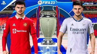 FIFA 23 | Man United vs Arsenal - Champions League Final ft.Mount, Rice | 4K