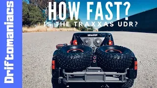 How Fast Is The Traxxas Unlimited Desert Racer? UDR GPS Test