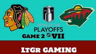 Stanley Cup VII Conference Quarterfinal Game 2: Blackhawks vs Wild