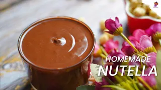 Homemade Nutella | Chocolate Hazelnut Spread Recipe | Creamy Chocolate Spread