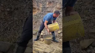 Gold Panning an Australian Alluvial Creek