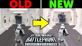 Star Wars Battlefront Classic Collection Graphics Comparison VS Originals!