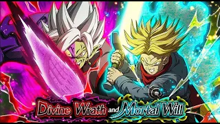 How to clear Stage 8 - Divine Wrath & Mortal Will w/ Entrusted Will & All Types (DBZ: Dokkan Battle)