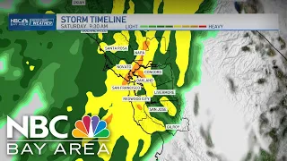 Bay Area Forecast: Storm brings rain, colder temps and big Sierra snow