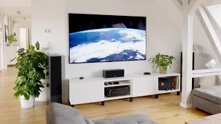 Mein neues Heimkino: LG GX 77" 4K OLED Gallery Design TV!