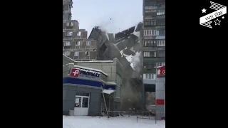 В Магнитогорске снесли стену взорвавшегося от газа дома