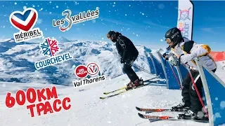 On your own to Courchevel, Les 3 Valles, Biggest ski resort in the world! 600km slopes