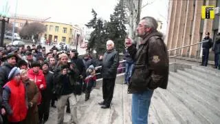 Митинг в Торезе за референдум 05.03.2014