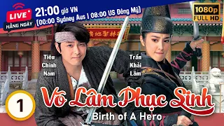 TVB Drama | Birth Of A Hero (Võ Lâm Phục Sinh) 01/20 | Edwin Siu, Ben Wong, Grace Chan | 2018