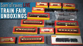 Sam'sTrains Live | S8E2 | Unboxing Train Fair Bargains