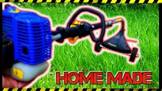 MOW LAWN USING WEED WACKER (Whipper Snipper) HACK