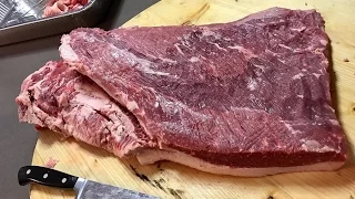 How to Trim Brisket Fat - Trimming a Whole Beef Brisket