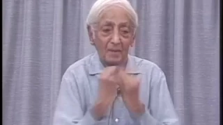 What is attention if it has nothing to do with thought? | J. Krishnamurti