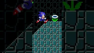 Mario vs Sonic. but ICE Flower Makes Sonic FREEZE Everything In Super Mario Wonder #shorts