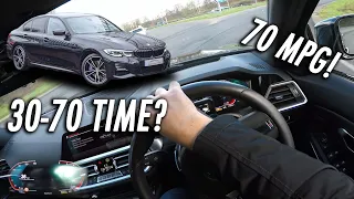 2020 BMW 320D MHT DRIVING POV/REVIEW // ONE OF THE BEST