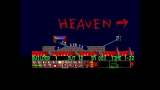 Lemmings Taxing Level 3 Walkthrough Amiga