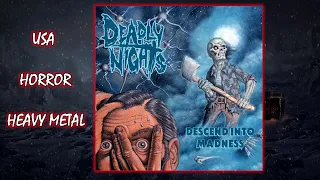 Deadly Nights - "Descend Into Madness" (Horror Metal 2016)