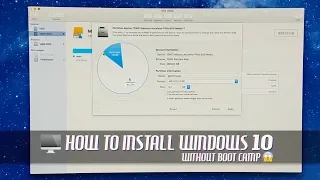 How to Install Windows 10 without Boot Camp on Older Mac Pro via USB