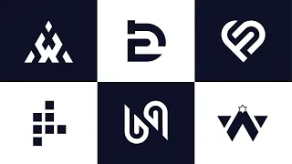 Grid Logo Design illustrator // These are taken from my Short video