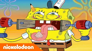SpongeBob | SpongeBob divanta un mago del fai-da-te! | Nickelodeon Italia