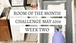 Room of the Month Challenge - Week 2 of Guest Bathroom Makeover