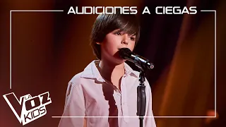 Sergio Menchón - Caruso | Blind auditions | The Voice Kids Spain 2024