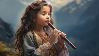 The Gentle Sound Of The Flute Relaxes And Heals Tired People • Tibetan Healing Flute, Calm The Mind