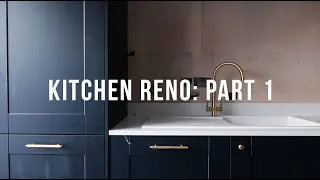 KITCHEN RENOVATION PART 1 - THEY SENT THE WRONG COLOUR! | WREN KITCHENS | HOME RENOVATION | tamibee