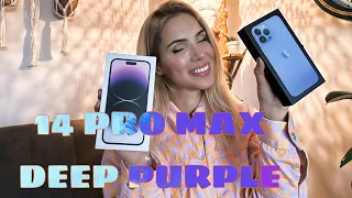 14 PRO MAX DEEP PURPLE KUTU AÇILIŞI! (13 Pro max ile farkı var mı?) (29.000 TLye Iphone 14 pro MAX)