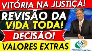 VITÓRIA da JUSTIÇA: NOVO VALOR LIBERADO + Revisão da VIDA TODA - AUMENTO de APOSENTADORIAS do INSS