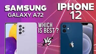 Samsung Galaxy A72 vs iPhone 12