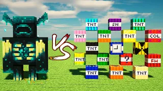 Warden vs All TNT | Warden and More TNT