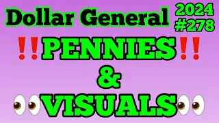 2024#278🤑Dollar General Couponing‼️PENNIES & VISUALS‼️Must Watch👀👀