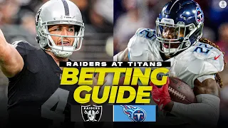 Raiders at Titans Betting Preview FREE expert picks, props [NFL Week 3] | CBS Sports HQ