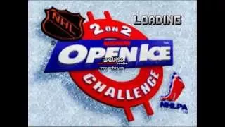 NHL 2 On 2 Open Ice Challenge Title Opening (Midway, PlayStation) (1996)