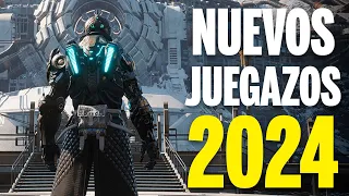 Descubre +30 JUEGOS que marcarán el 2024