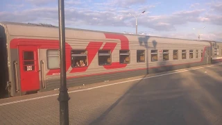 На вокзале Архангельска и перегон до Исакогорки