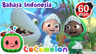 Baby Shark di Kapal Selam | CoComelon Bahasa Indonesia - Lagu Anak Anak | Nursery Rhymes