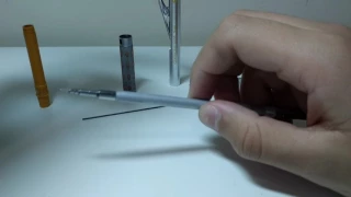 How to reassemble a Pentel Graphgear 1000